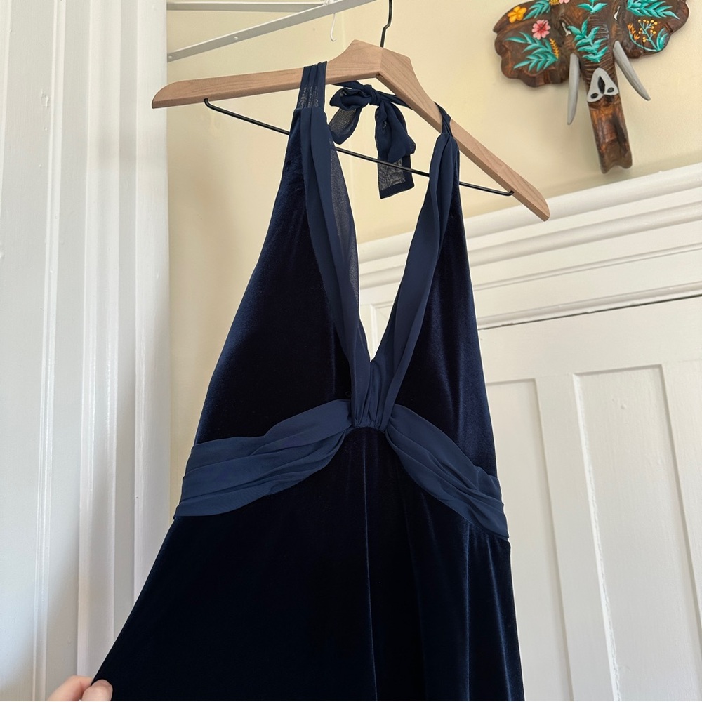 VTG Coldwater Creek Velvet Dress - Picture 4 of 4
